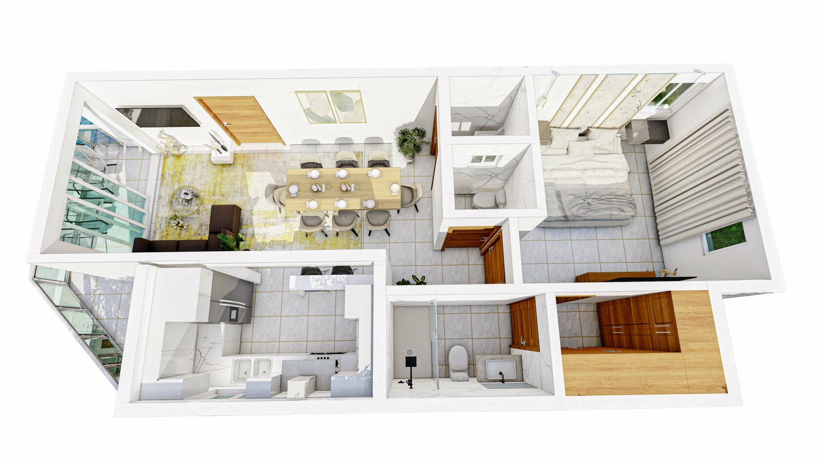 One bedroom apartment, Flora Garden Cabarete
