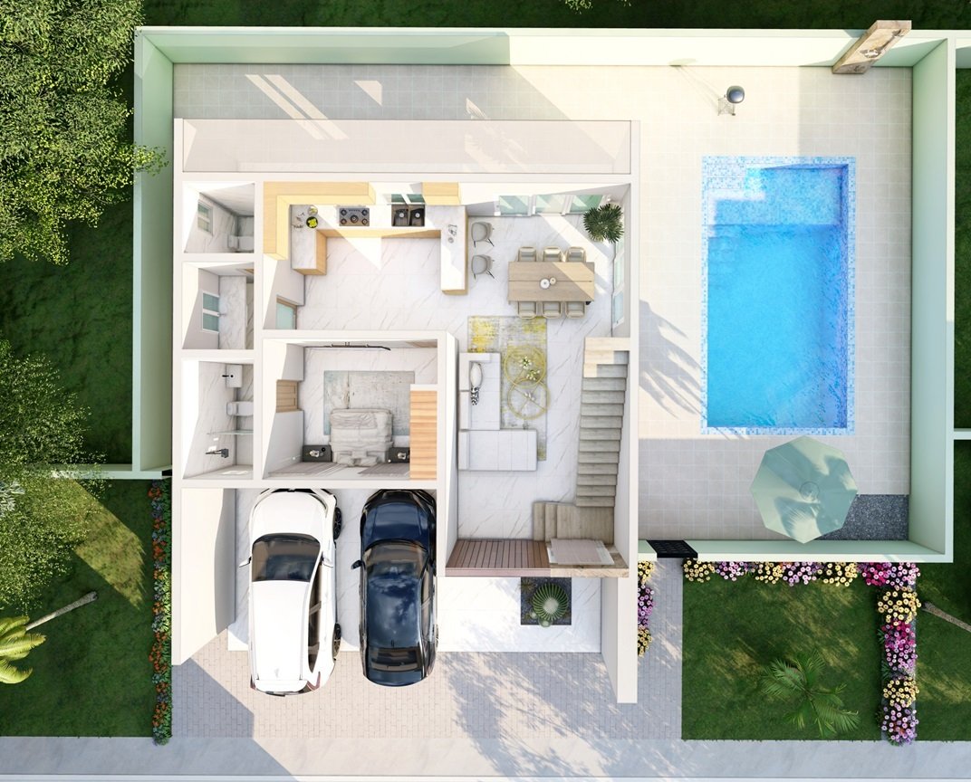 Option 9 floor plan